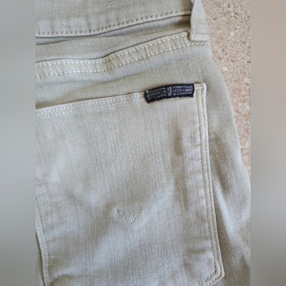 Hudson Jeans Nico Midrise light green ankle jeans 29 - Picture 2 of 6